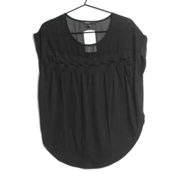 Mango Tops - MANGO Black Top